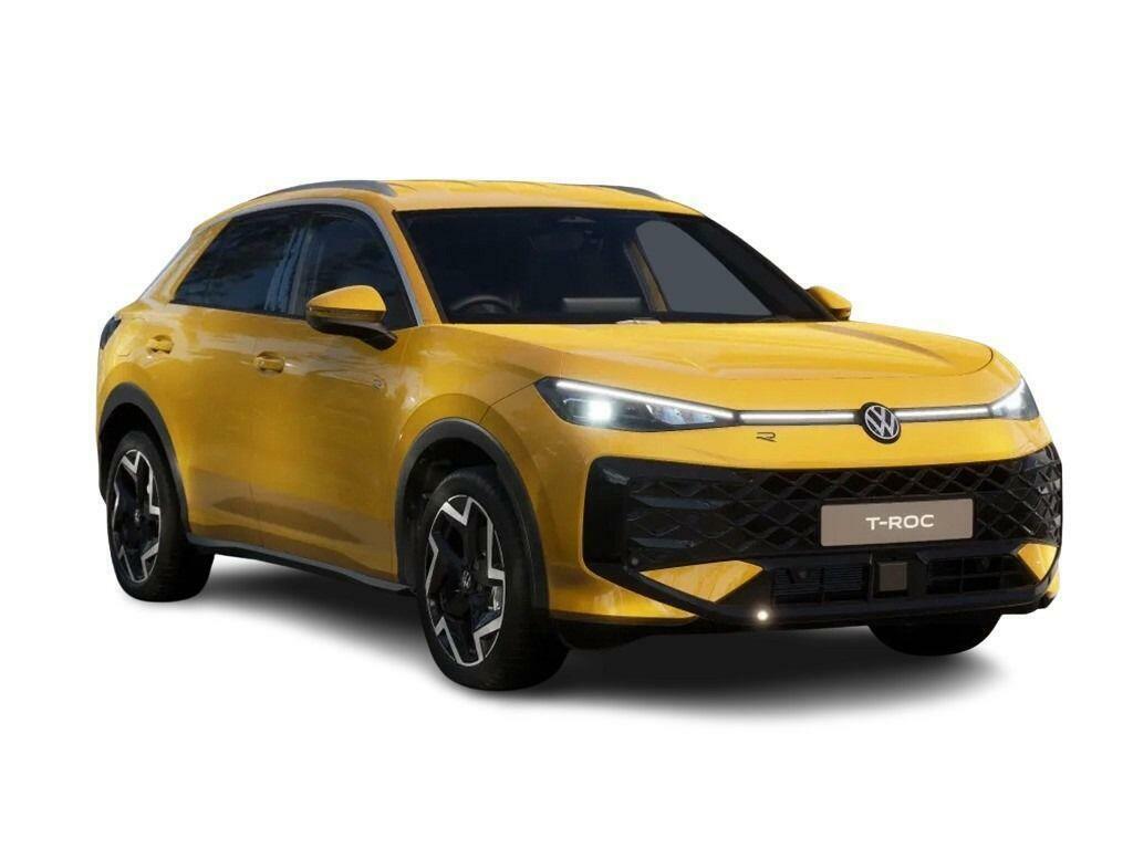 Volkswagen T-Roc New T-roc R-line 1.5 Etsi 150 Ps 7-Speed Dsg Yellow