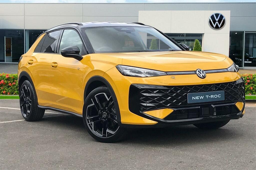Volkswagen T-Roc New T-roc R-line 1.5 Etsi 150 Ps 7-Speed Dsg Yellow