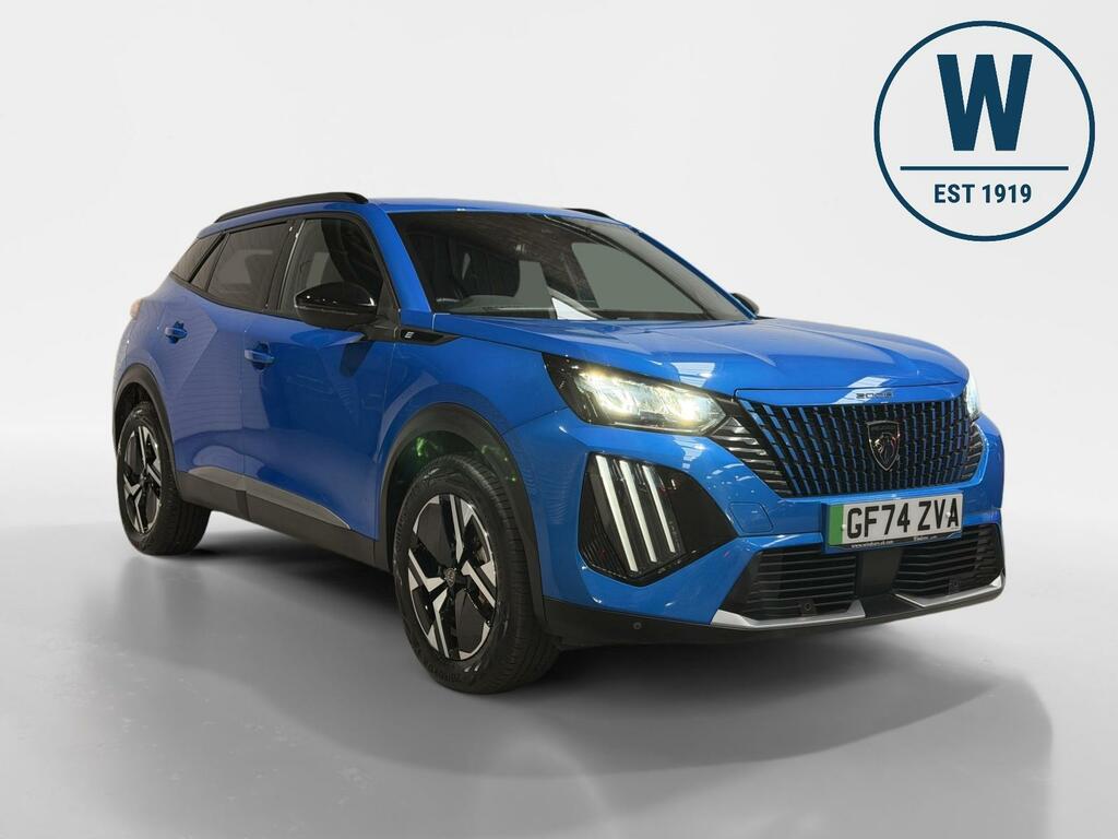 Peugeot e-2008 50Kwh Allure Suv 11Kw Charger Blue