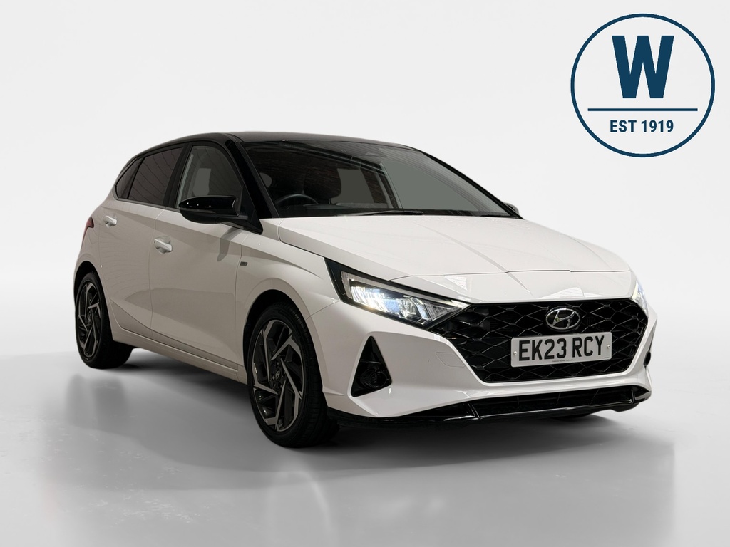 Hyundai I20 1.0 T-gdi Mhev Ultimate Hatchback Hybri EK23RCY White