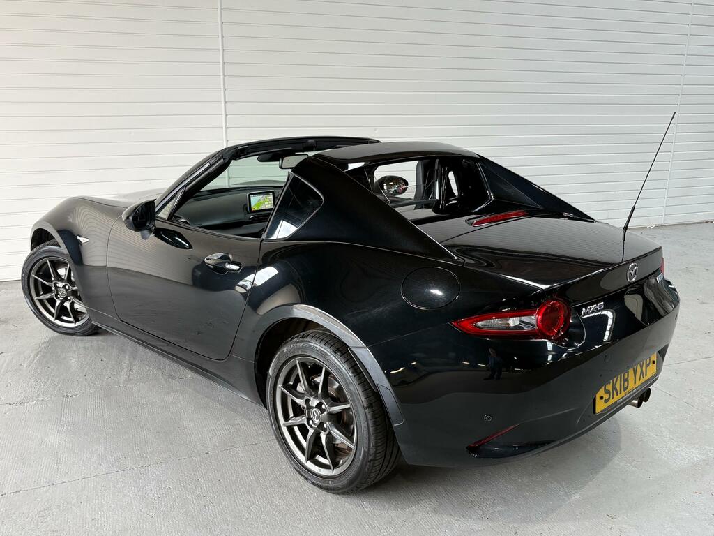 Mazda MX-5 RF 1.5 Skyactiv-g Sport Nav Convertible Ma Black #4