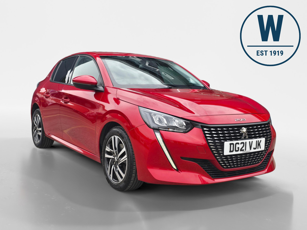 Peugeot 208 1.2 Puretech Allure Premium Hatchback M Red