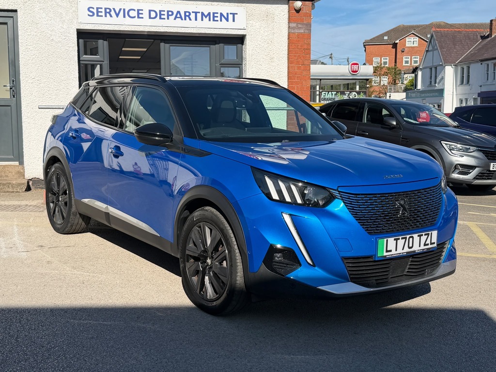 Peugeot e-2008 50Kwh Gt Suv 136 Ps Blue
