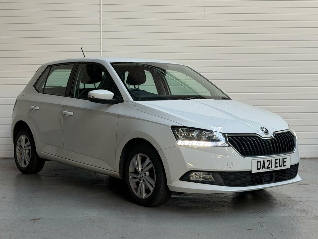 Skoda Fabia 1.0 Tsi Se Hatchback Euro 6 Ss White