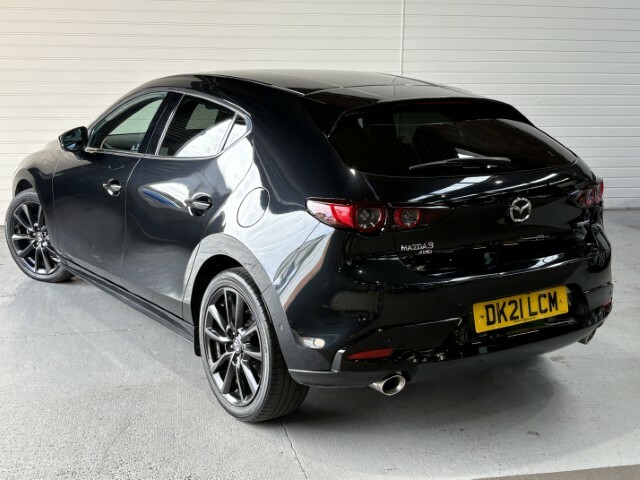 Mazda 3 2.0 Skyactiv-x Mhev Gt Sport Tech Hatchback Pe DK21LCM Black #3