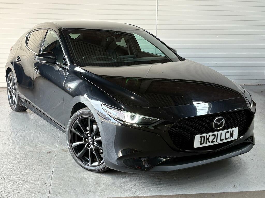 Mazda 3 2.0 Skyactiv-x Mhev Gt Sport Tech Hatchback Pe Black