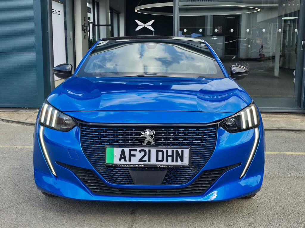 Peugeot e-208 50Kwh Gt Premium Hatchback 136 Blue #2