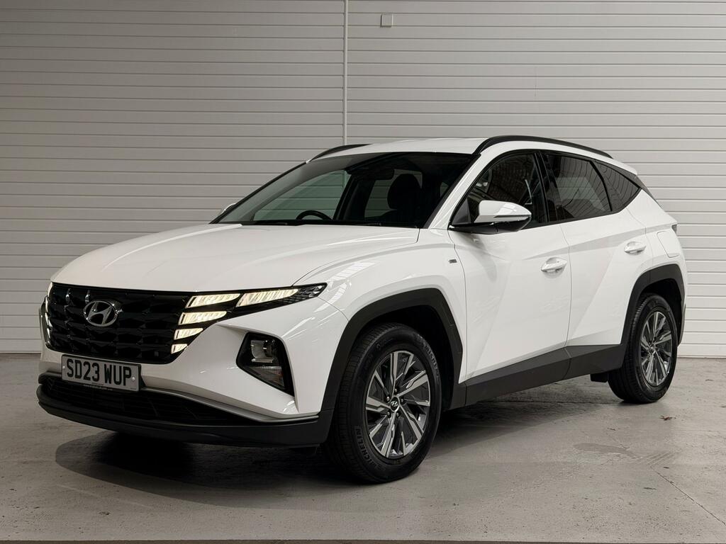 Hyundai Tucson 1.6 T-gdi Mhev Se Connect Suv Hybrid Dc White #4
