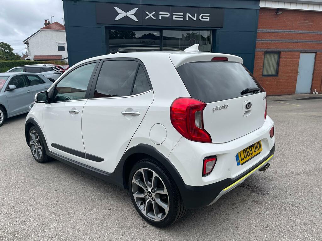 Kia Picanto 1.25 X-line S Hatchback Euro 6 83 White #5