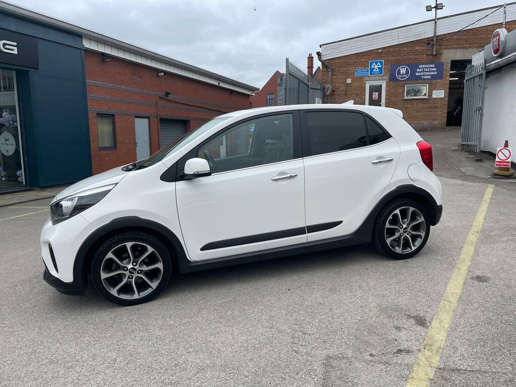 Kia Picanto 1.25 X-line S Hatchback Euro 6 83 White #4