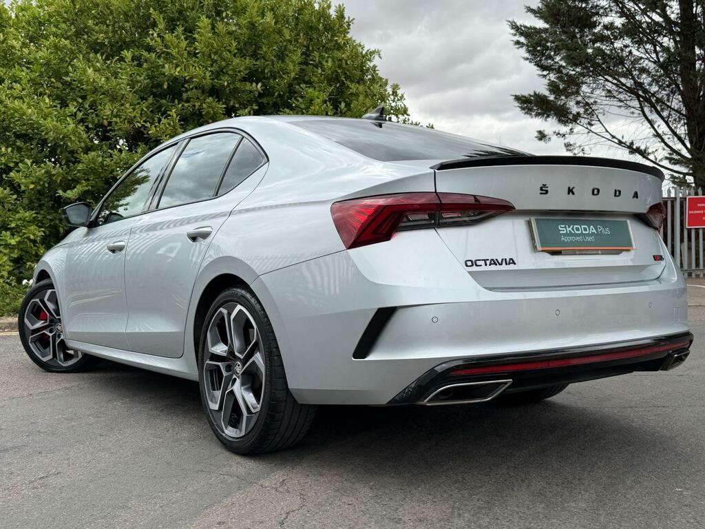 Skoda Octavia 2.0 Tsi Vrs Hatchback Dsg Euro 6 Ss Silver #3