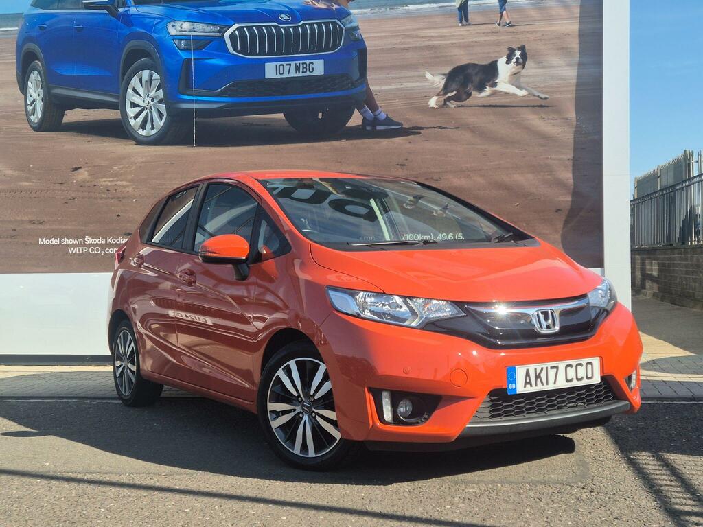 Honda Jazz 1.3 I-vtec Ex Hatchback Cvt Euro 6 Ss Orange