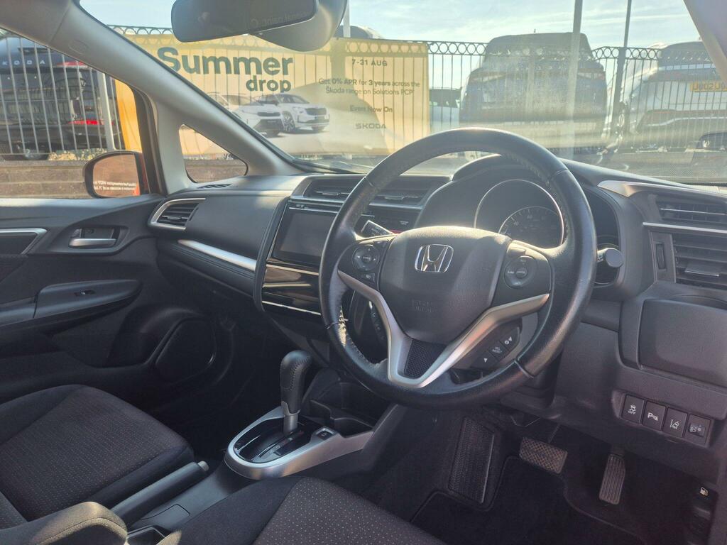 Honda Jazz 1.3 I-vtec Ex Hatchback Cvt Euro 6 Ss Orange #6