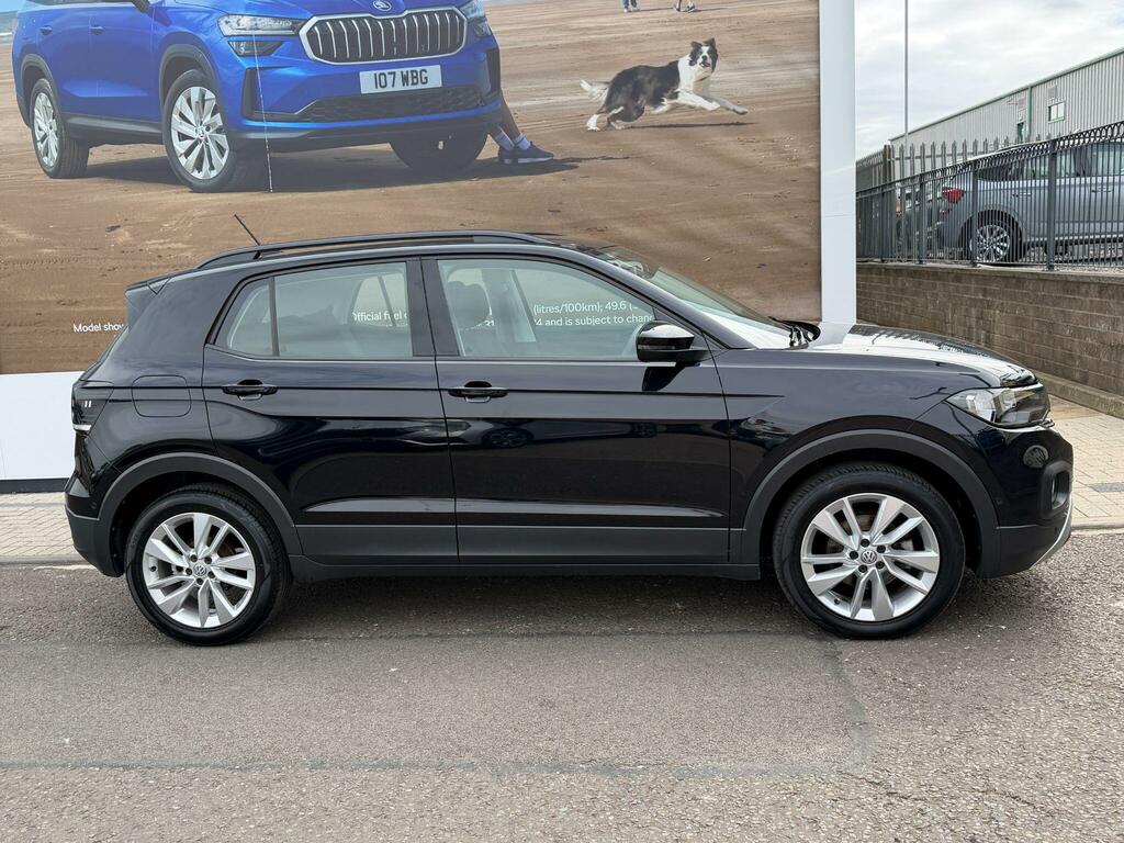 Volkswagen T-Cross 1.0 Tsi Se Suv Dsg Euro 6 Ss 115 Ps Black #4