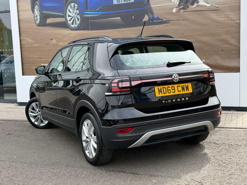 Volkswagen T-Cross 1.0 Tsi Se Suv Dsg Euro 6 Ss 115 Ps Black #3