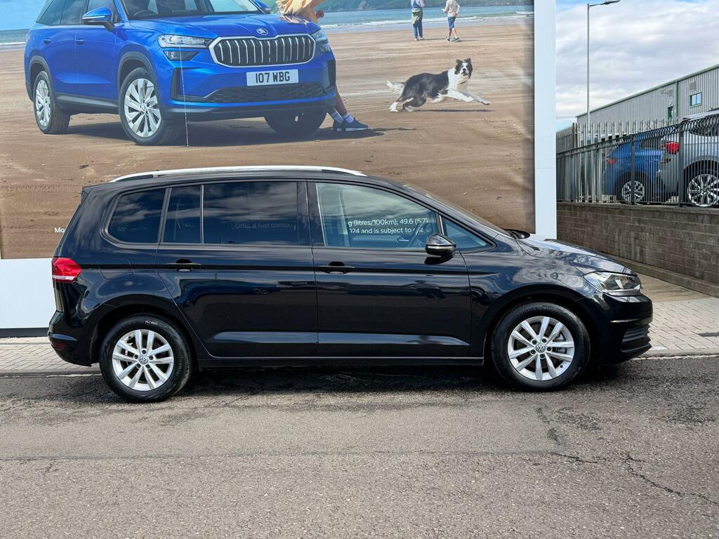Volkswagen Touran 1.6 Tdi Se Family Mpv Euro 6 S WK68VOP Black #4