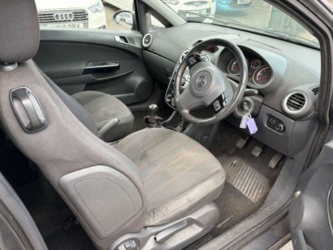 Vauxhall Corsa 1.2 16V Se Euro 5 Black #8