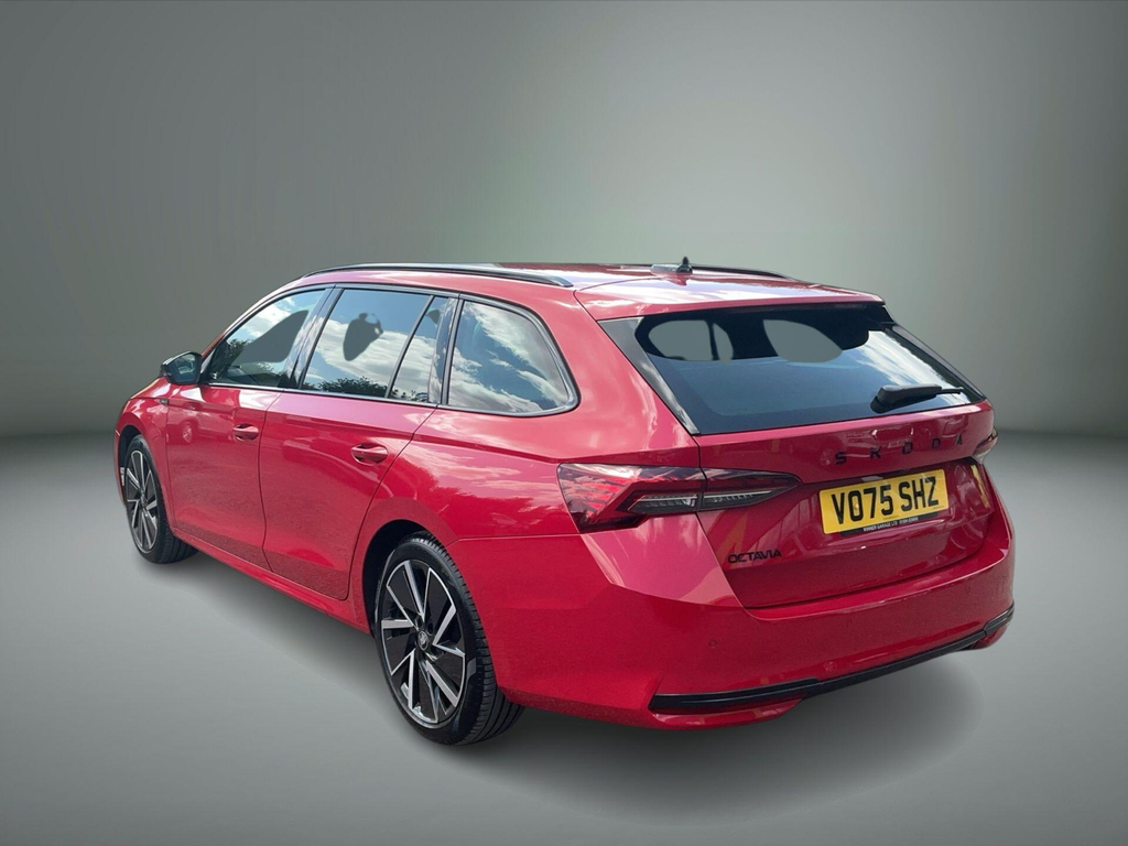 Skoda Octavia 1.5 Tsi E-tec Mhev Act Sportline Dsg Euro 6 Ss Red #6