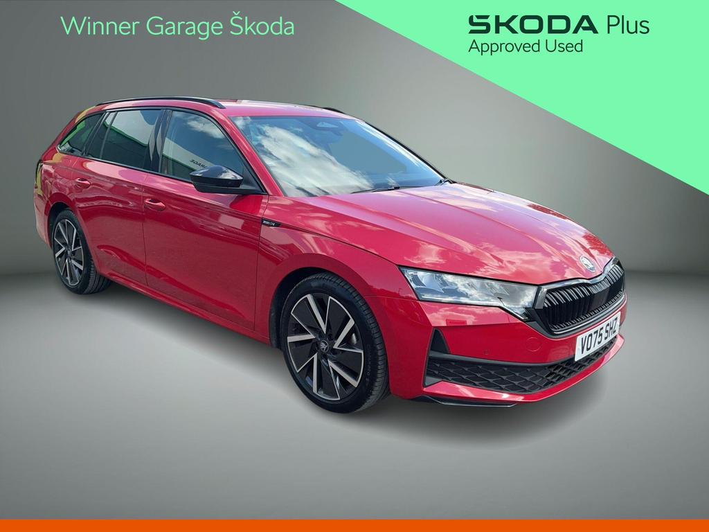 Skoda Octavia 1.5 Tsi E-tec Mhev Act Sportline Dsg Euro 6 Ss Red #2