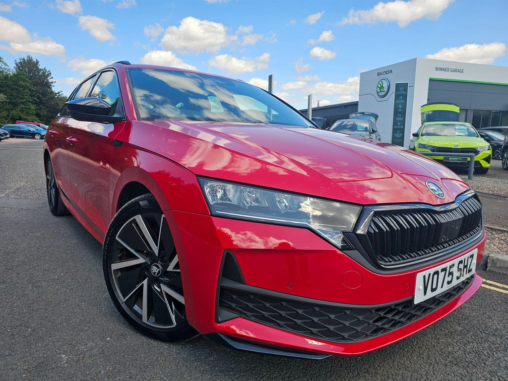 Skoda Octavia 1.5 Tsi E-tec Mhev Act Sportline Dsg Euro 6 Ss Red