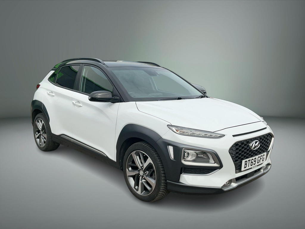 Hyundai Kona 1.6 T-gdi Premium Gt Dct 4Wd Euro 6 Ss White #2