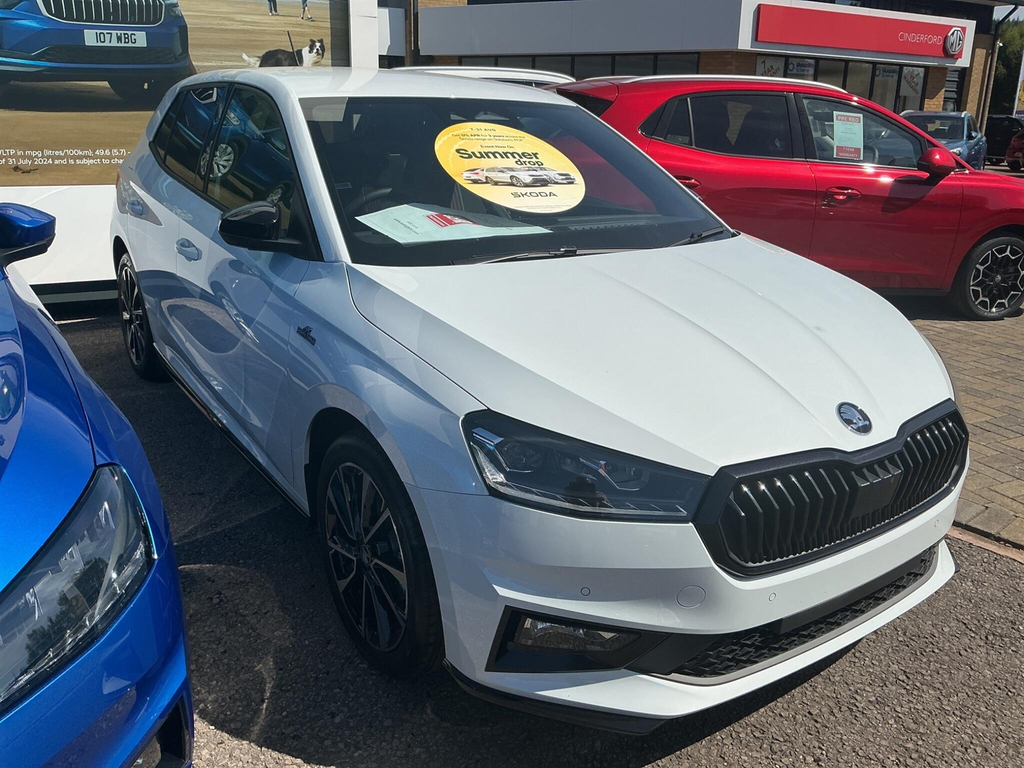 Skoda Fabia 1.5 Tsi Monte Carlo Dsg Euro 6 Ss White