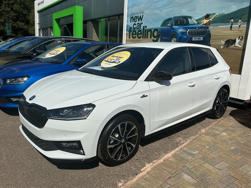 Skoda Fabia 1.5 Tsi Monte Carlo Dsg Euro 6 Ss White #2