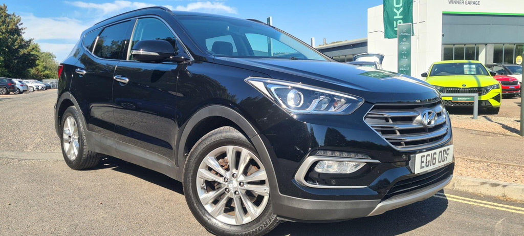 Hyundai Santa Fe 2.2 Crdi Blue Drive Premium 4Wd Euro 6 Ss Black