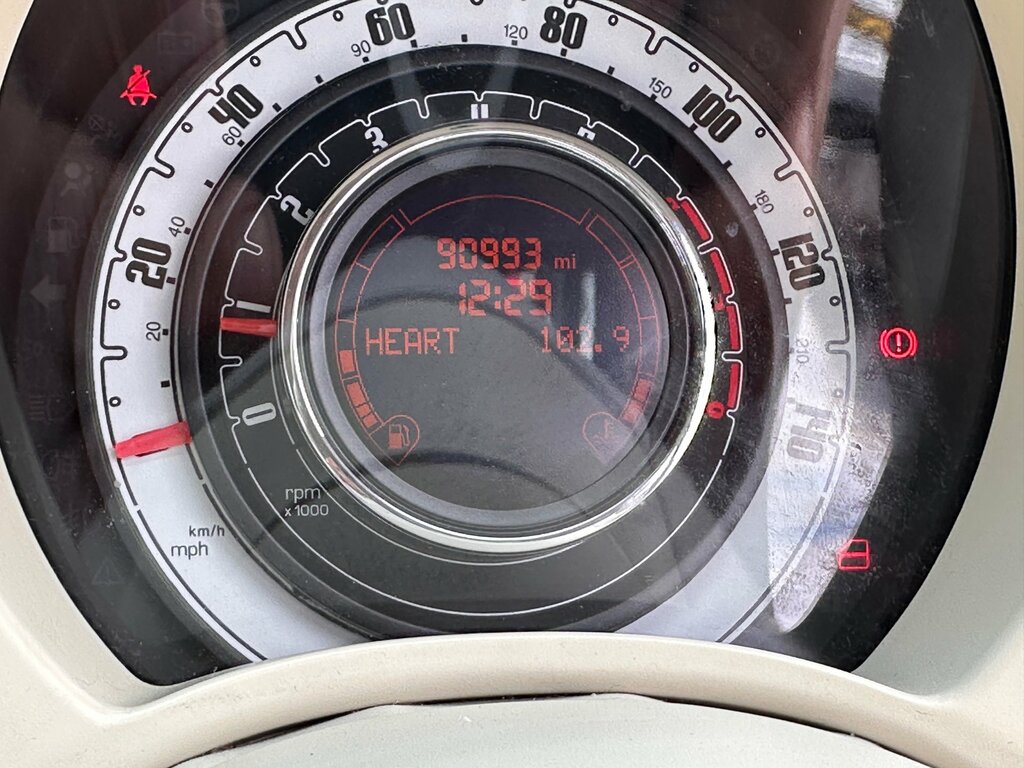 Fiat 500 1.2 Lounge Euro 5 Ss Blue #26