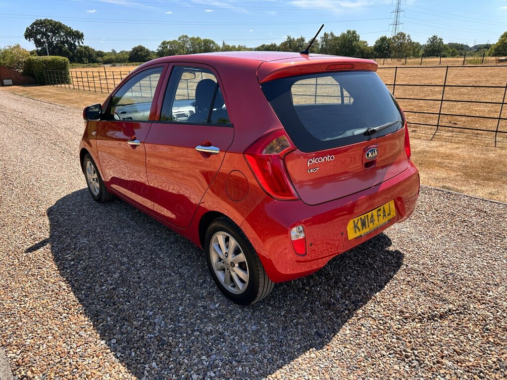 Kia Picanto 1.0 Vr7 Hatchback Euro 5 68 Bhp Red #4