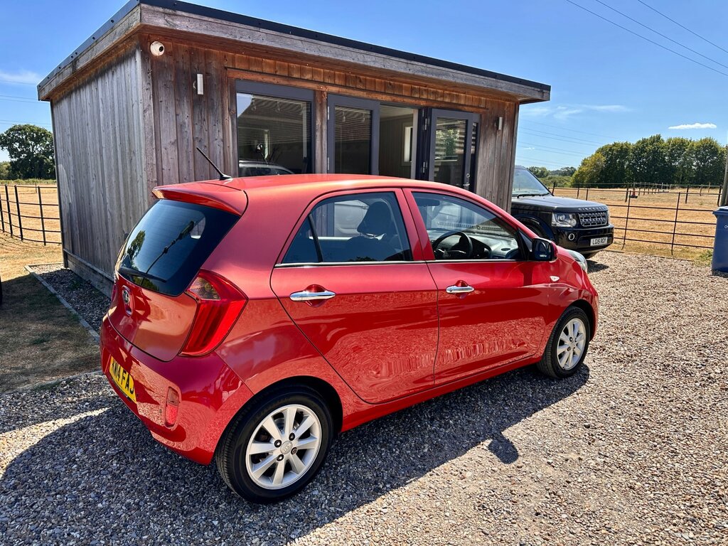 Kia Picanto 1.0 Vr7 Hatchback Euro 5 68 Bhp Red #3