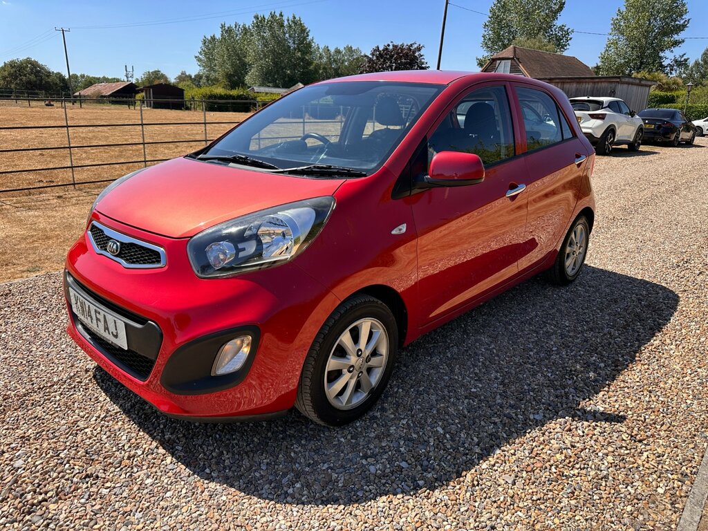 Kia Picanto 1.0 Vr7 Hatchback Euro 5 68 Bhp Red #6