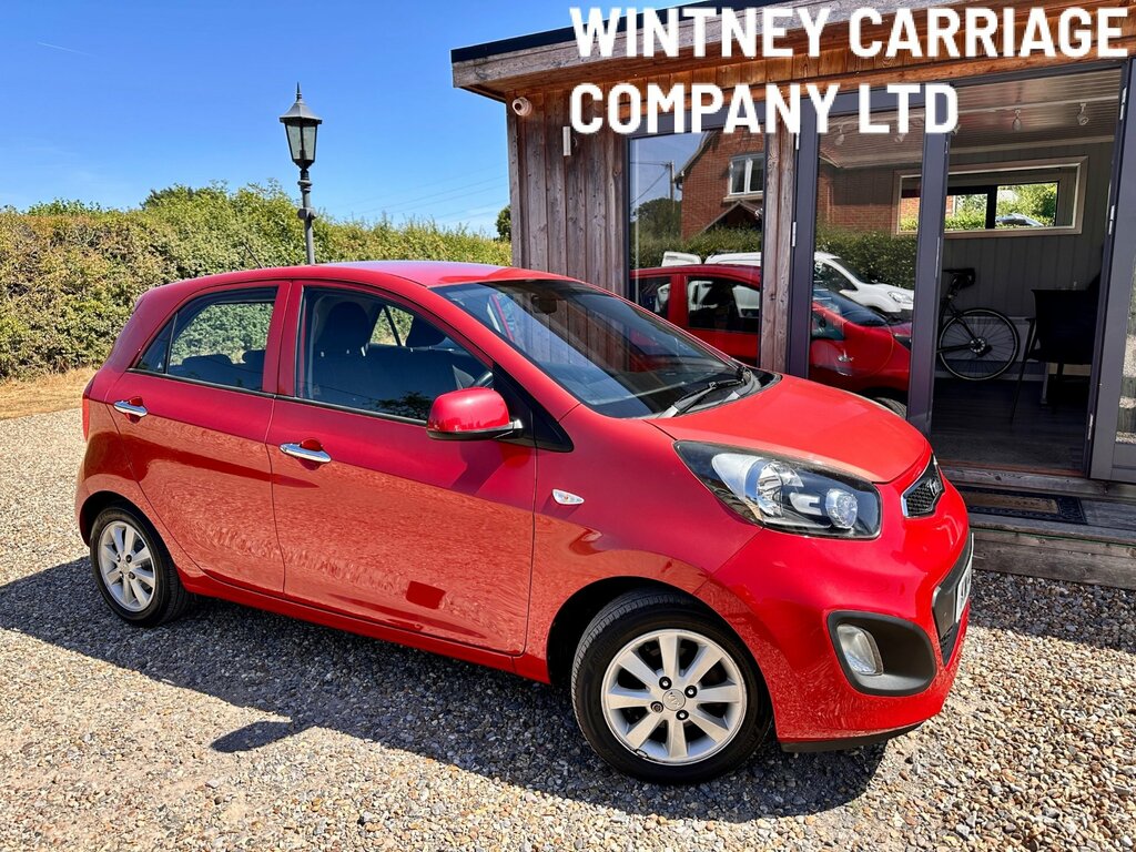 Kia Picanto 1.0 Vr7 Hatchback Euro 5 68 Bhp Red