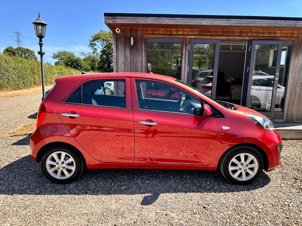 Kia Picanto 1.0 Vr7 Hatchback Euro 5 68 Bhp Red #2