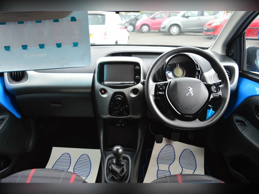 Peugeot 108 1.0 Active Hatchback Euro 6 68 Blue #6