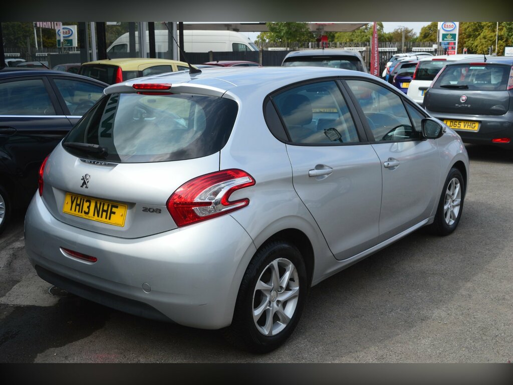 Peugeot 208 1.2 Vti Active Hatchback Euro 5 Silver #6