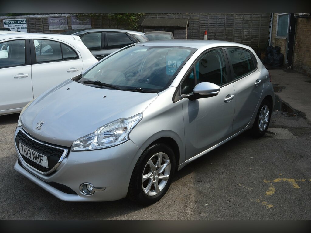 Peugeot 208 1.2 Vti Active Hatchback Euro 5 Silver #5