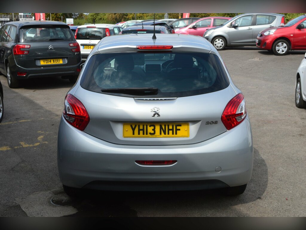 Peugeot 208 1.2 Vti Active Hatchback Euro 5 Silver #4