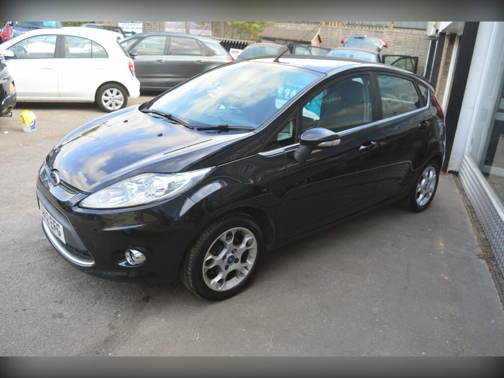 Ford Fiesta 1.25 Zetec Hatchback 129 Gkm, Black #6