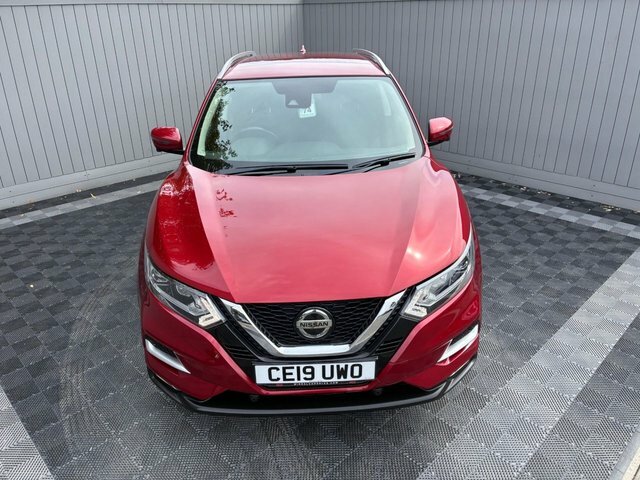 Nissan Qashqai 1.5 Dci N-connecta Suv Dct Euro 6 CE19UWO Red #5