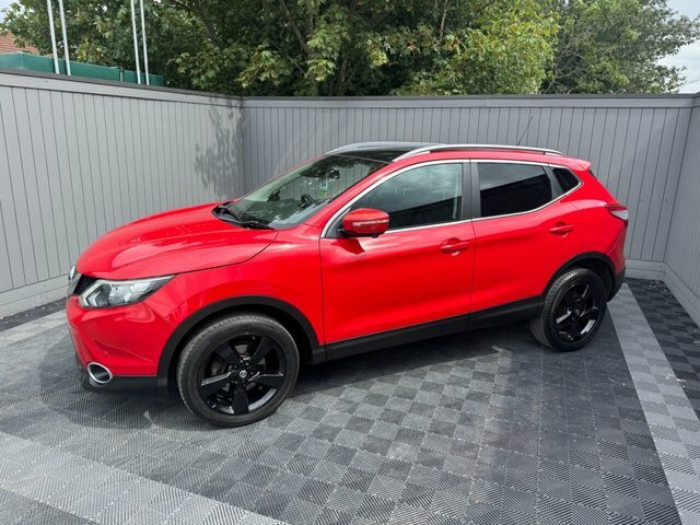 Nissan Qashqai 1.2 Dig-t N-connecta Suv 2Wd Eur NA16DFN Red #3