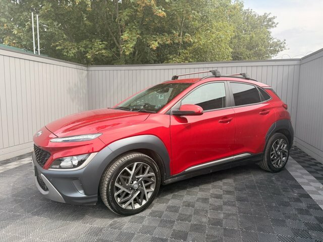 Hyundai Kona 1.6 H-gdi Premium Suv Hybrid Dct Euro 6 DE22XMF Red #2