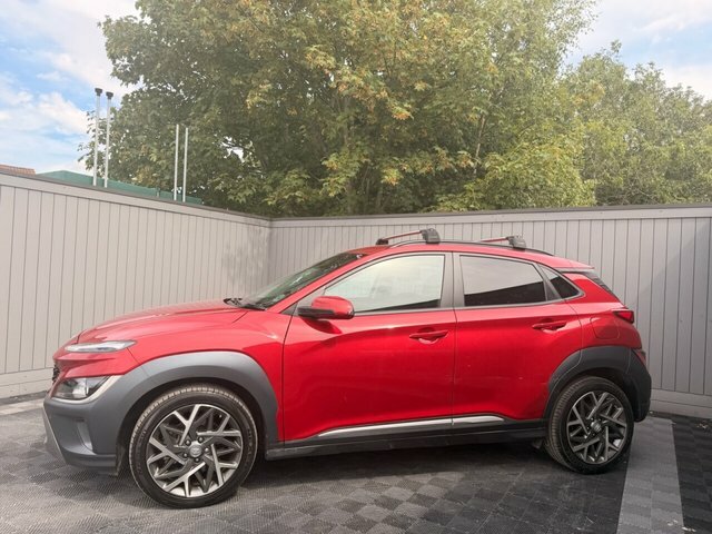 Hyundai Kona 1.6 H-gdi Premium Suv Hybrid Dct Euro 6 DE22XMF Red #3