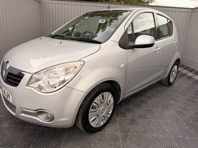 Vauxhall Agila 1.2 Vvt Ecoflex S Mpv Euro 5 94 Silver #5