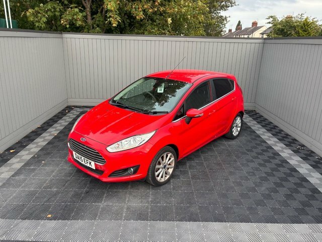 Ford Fiesta 1.0 Titanium Hatchback Euro 6 S Red