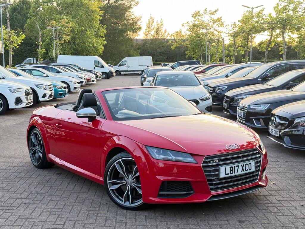 Audi TTS 2.0 Tfsi Roadster Quattro Euro 6 Ss Red #4