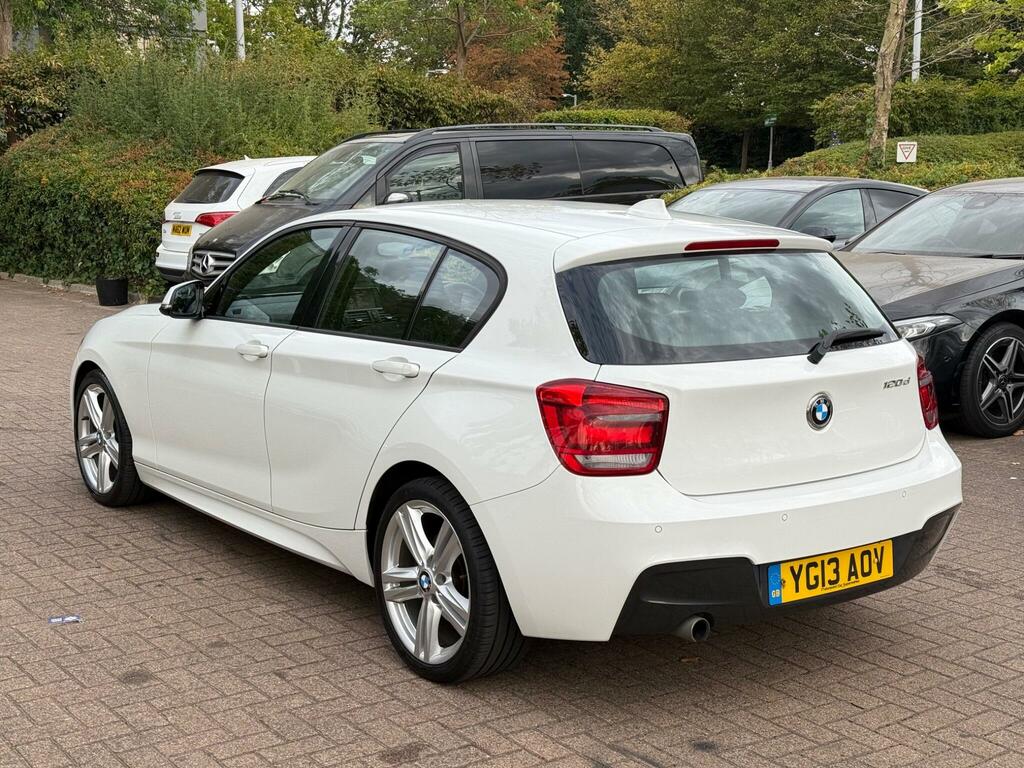 BMW 1 Series M Sport White #6