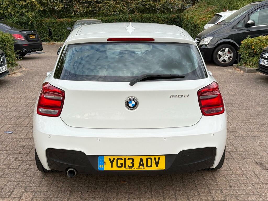 BMW 1 Series M Sport White #5