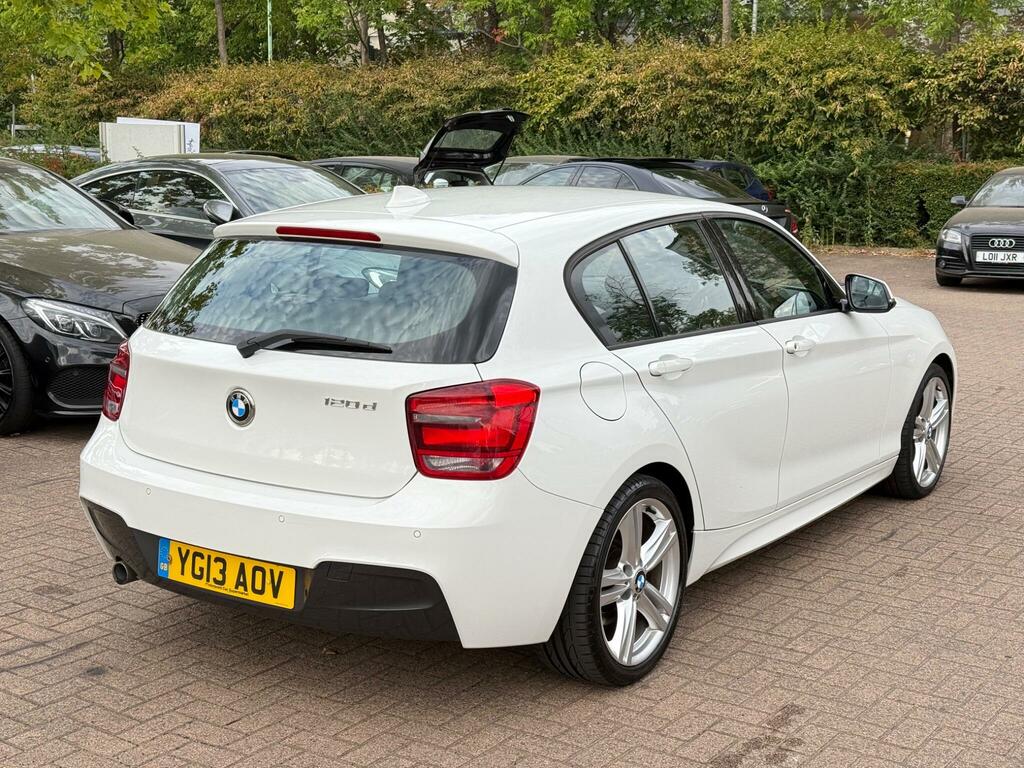 BMW 1 Series M Sport White #4