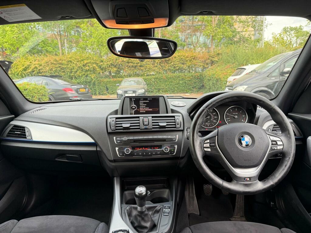 BMW 1 Series M Sport White #2